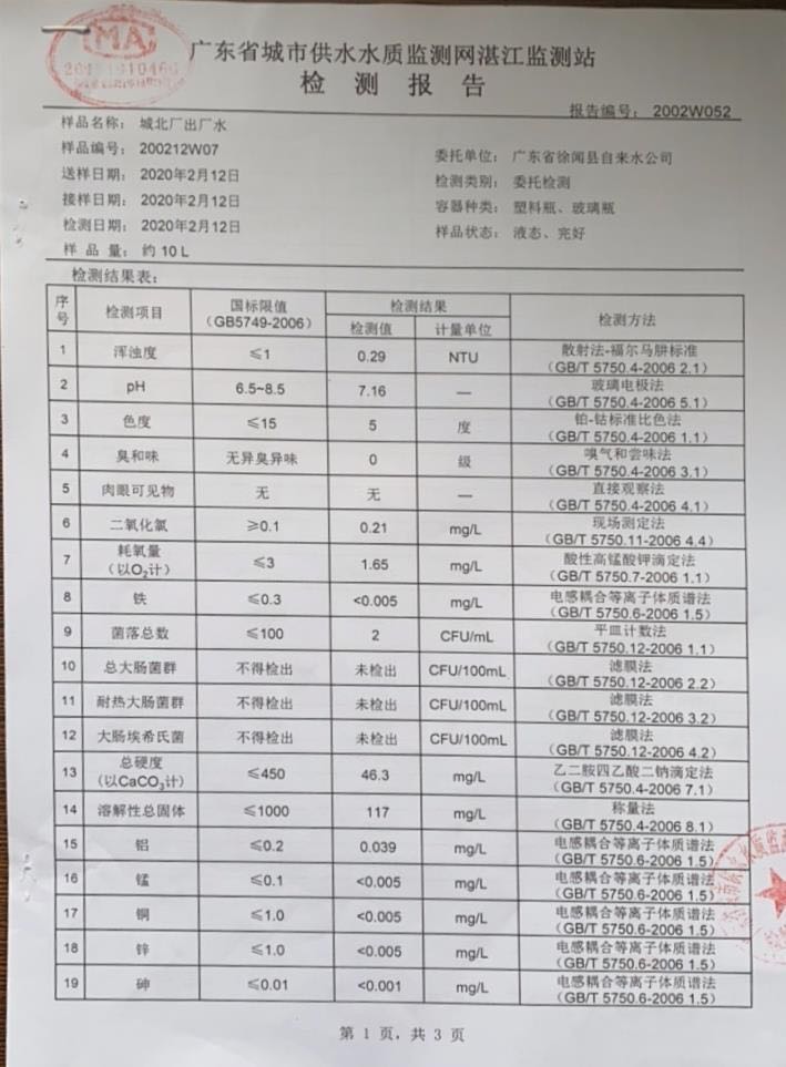 2020年2月份城北出廠水檢驗(yàn)報(bào)告1頁(yè).jpg
